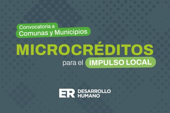 Impulso emprendedor: lanzan un nuevo programa de financiamiento para municipios y comunas entrerrianas