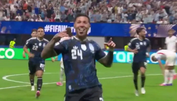 Lo gritó todo el país: así fue el golazo de Enzo Fernández para darle el empate a Argentina