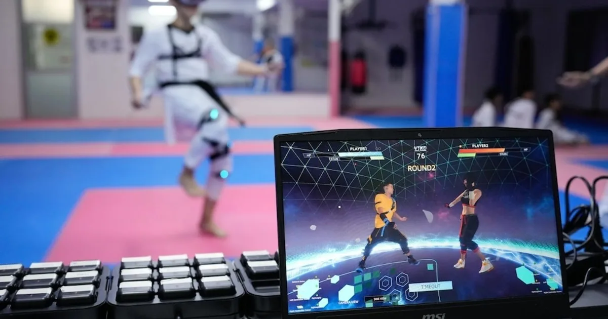 Cómo es el taekwondo virtual, la disciplina que permite combatir sin contacto físico y que este año participará por primera vez en los Juegos Asiáticos