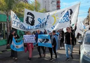 ATE marchó en Concordia contra la reforma previsional y apuntó a Frigerio