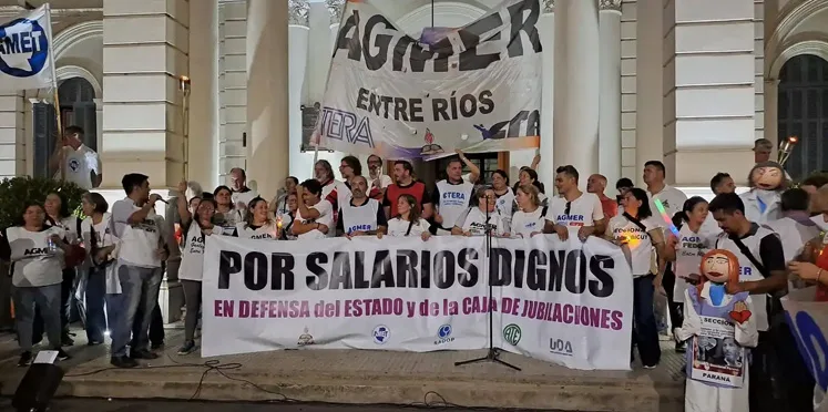 Entre Ríos comienza una semana marcada por la paritaria docente y la Reforma Previsional