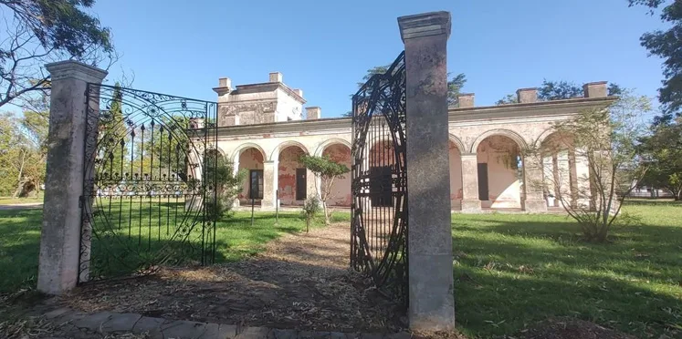 Iniciaron las obras para restaurar la Casa Histórica de Urquiza en Gualeguaychú