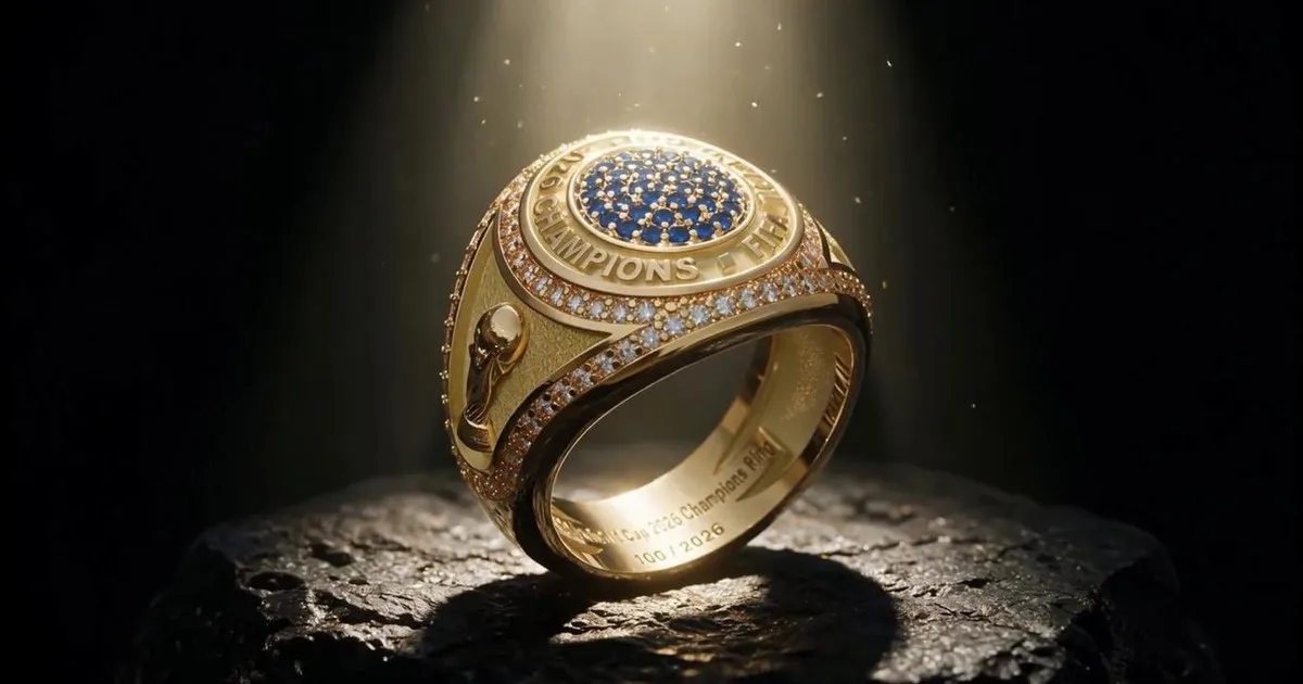 Así son los suntuosos anillos de campeón que entregará por primera vez la FIFA: cuántos se fabricaron y los particulares detalles