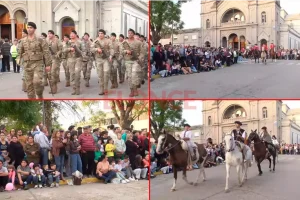 Nogoyá festejó sus 244 años con desfile cívico y tradición