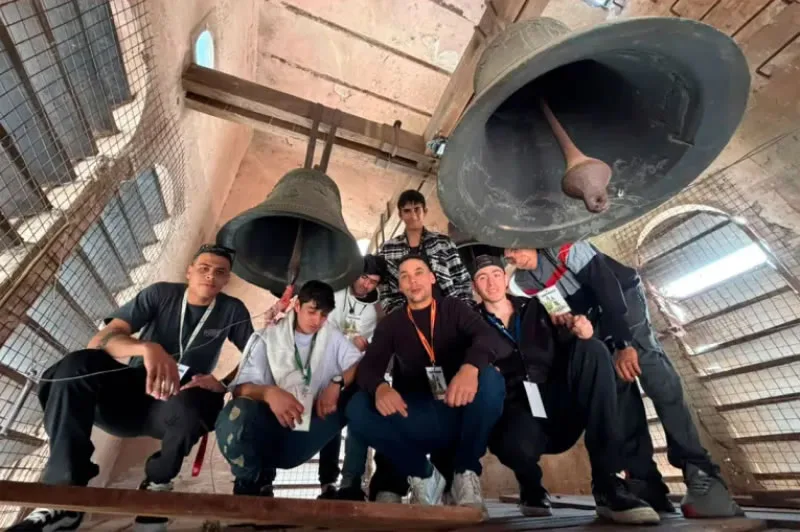 Fiesta Patronal de Nogoyá: los jóvenes que repican las campanas y la tradición que atraviesa generaciones