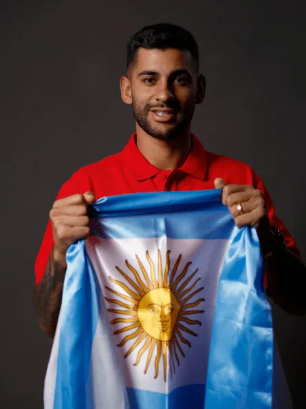 Cuti Romero fue presentado oficialmente como nuevo refuerzo del Atlético de Madrid