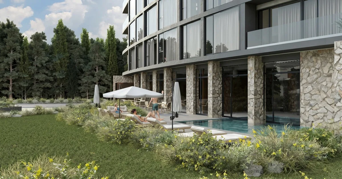Un nuevo complejo residencial con operación hotelera se desarrolla en Bariloche