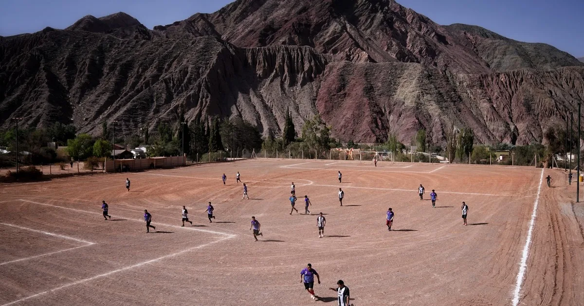 Purmamarca: la cancha de Santa Rosa que cautivó al presidente de la FIFA