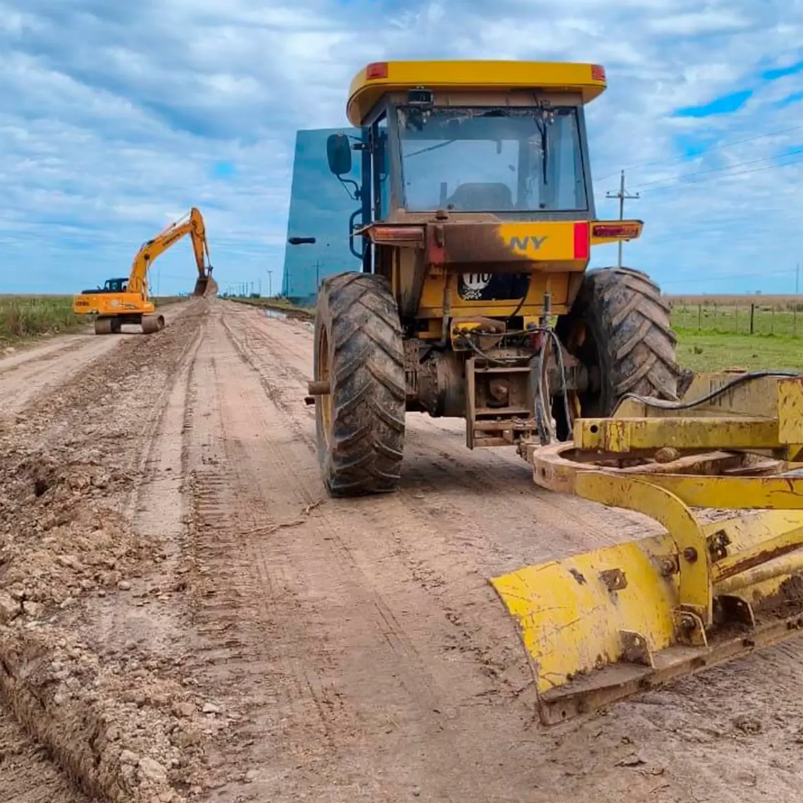 La DPV avanza con obras de recuperación en caminos rurales de Islas del Ibicuy