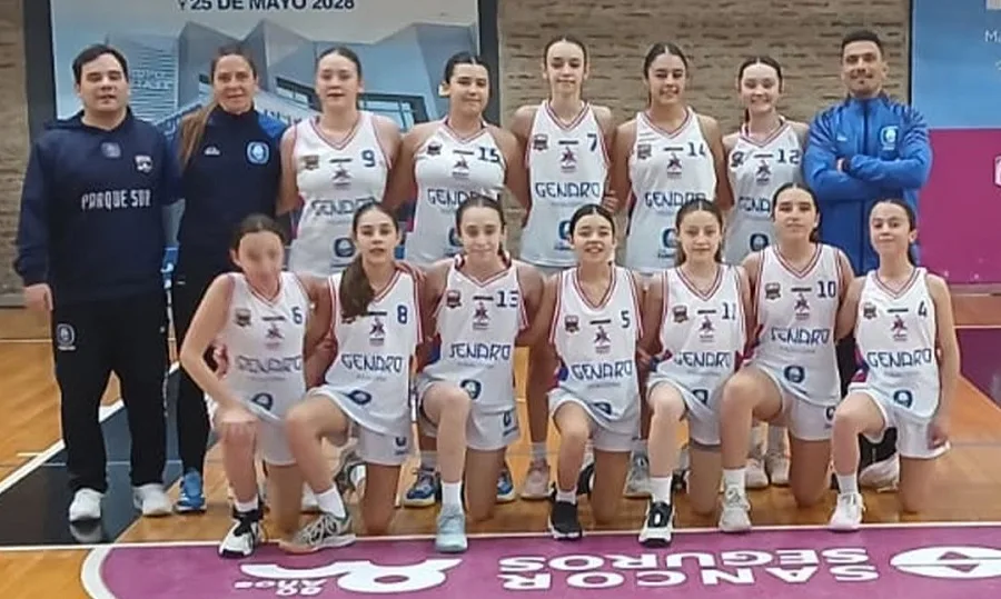 La categoría sub 13 de Parque Sur clasificó a la siguiente instancia de la Liga Federal Formativa