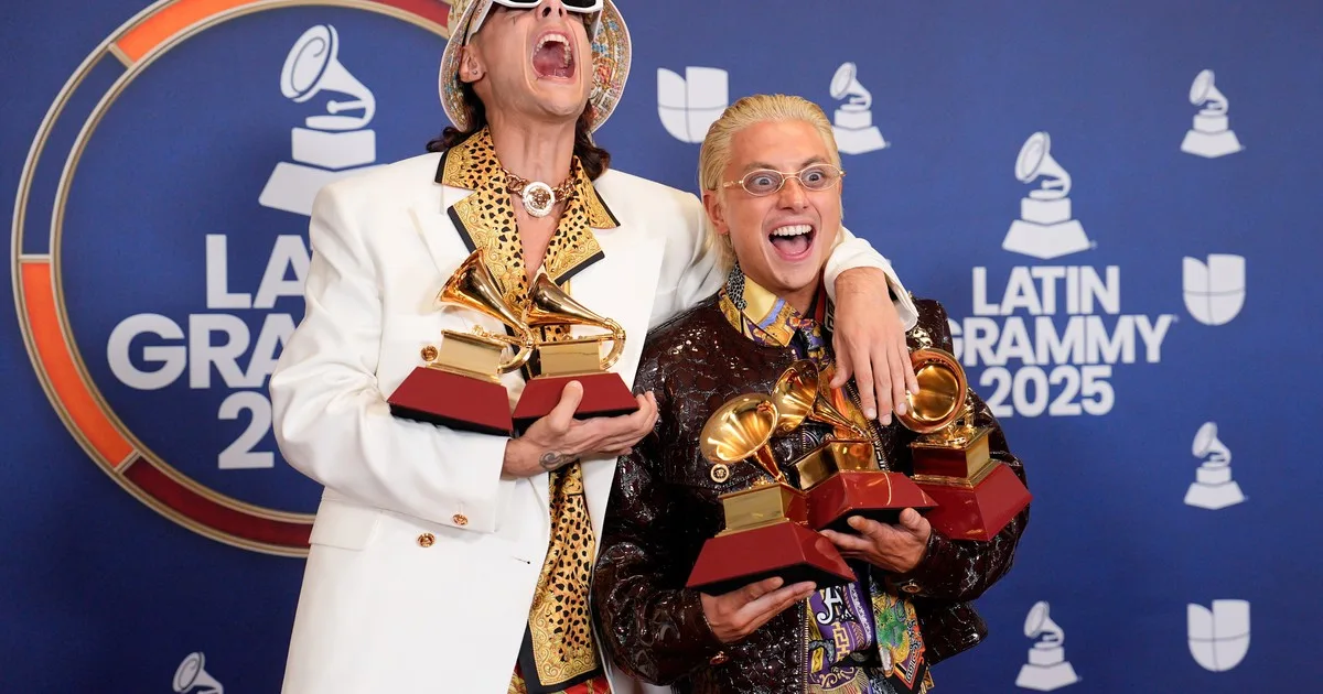 Latin Grammy 2026: Ca7riel & Paco Amoroso y Milo J lideran las nominaciones argentinas