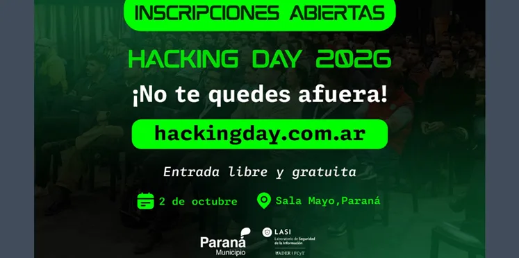 Paraná lanza la segunda edición del Hacking Day 2026
