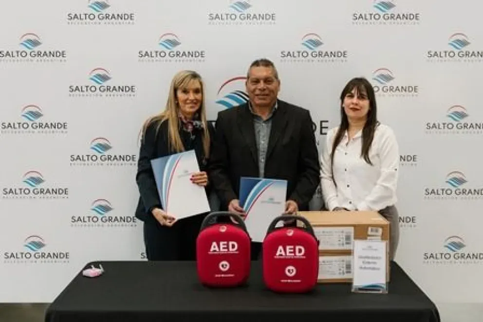 Salto Grande concretó aportes de equipamiento médico en Chajarí y Pueblo Liebig