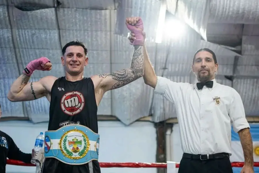 Milton Giménez se consagró campeón provincial de boxeo