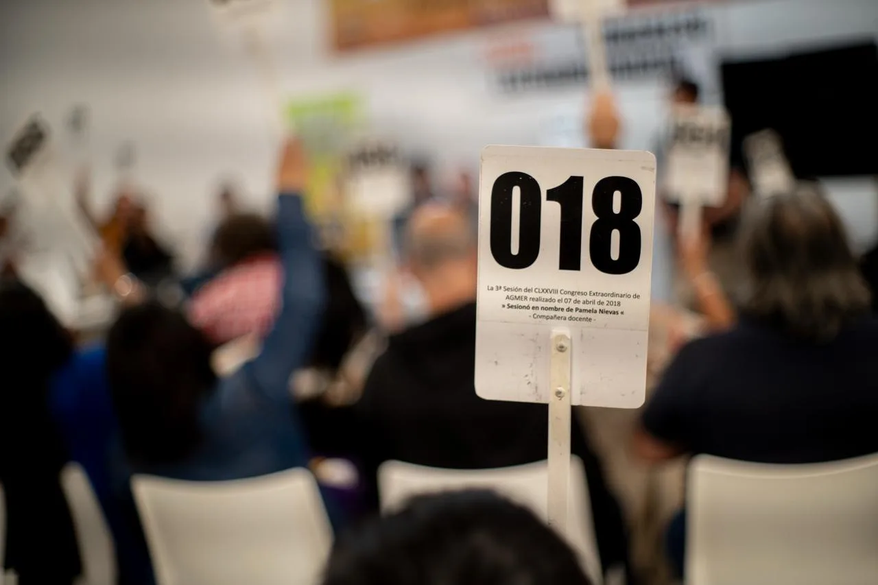Agmer votaría el rechazo a la oferta salarial del 7% en su congreso de Paraná