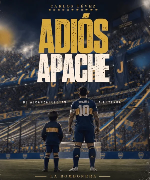 Carlos Tevez anunció su partido homenaje en La Bombonera