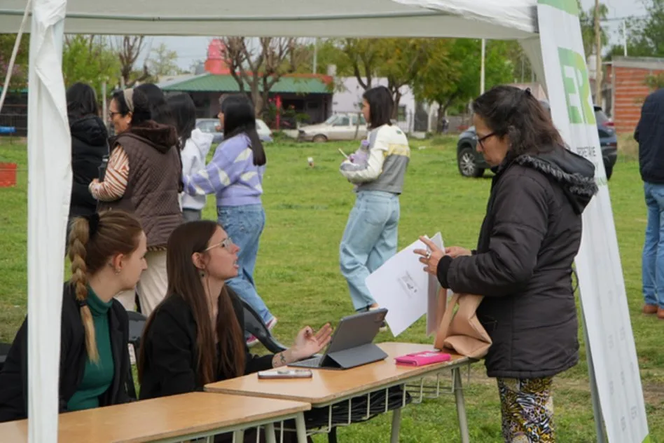 El programa ER con Vos brindó atención integral a los vecinos de Nogoyá