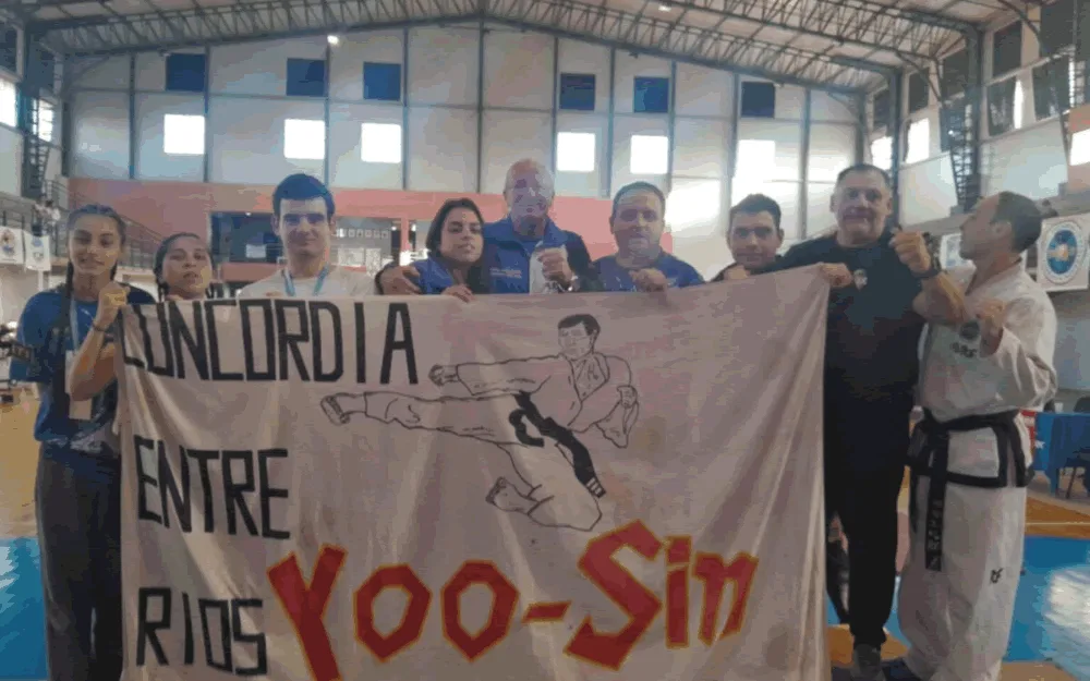 Destacada actuación de los taekwondistas de Concordia en la Copa de Entre Ríos