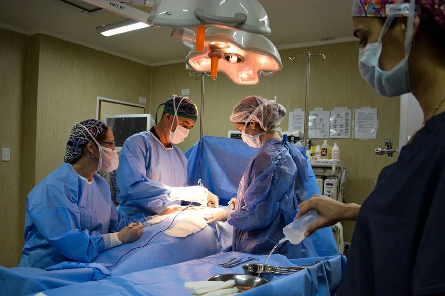 Operativo de ablación de órganos en el Hospital Urquiza
