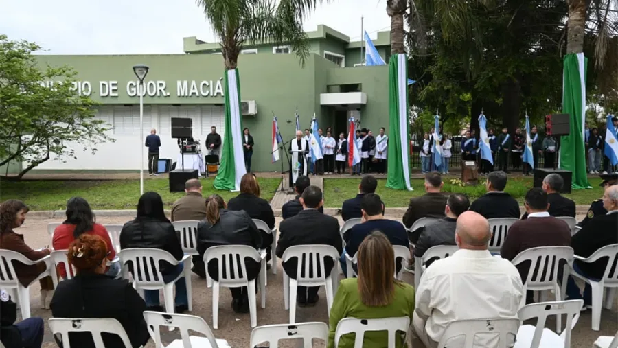 Maciá conmemoró su 127° aniversario con un acto central y actividades culturales