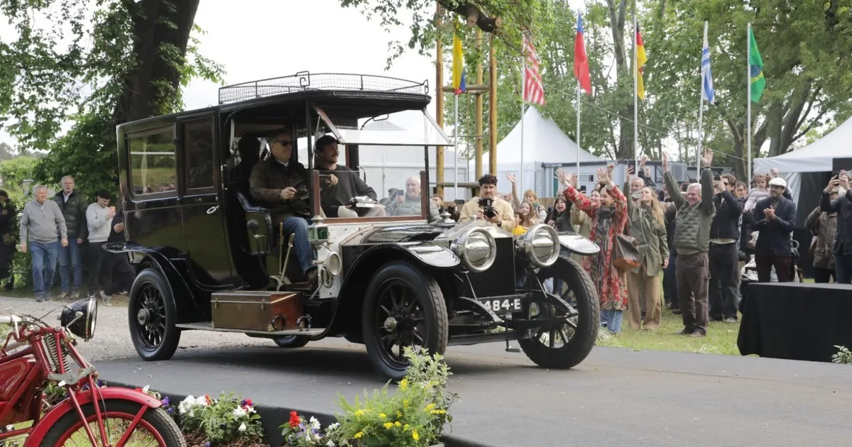 Un Rolls-Royce con historia vinculada al Titanic fue premiado en Autoclásica