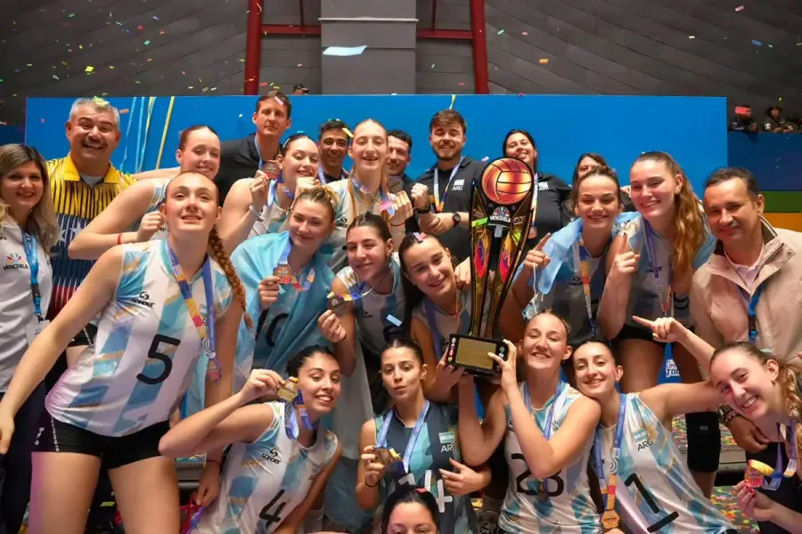 La entrerriana Catalina Borrero Müller se consagró campeona sudamericana de vóley