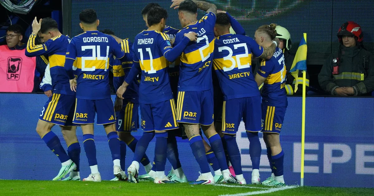 Boca lidera la tabla anual tras su victoria ante Talleres