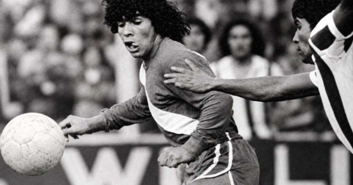 A 50 años del debut de Diego Maradona en Primera División