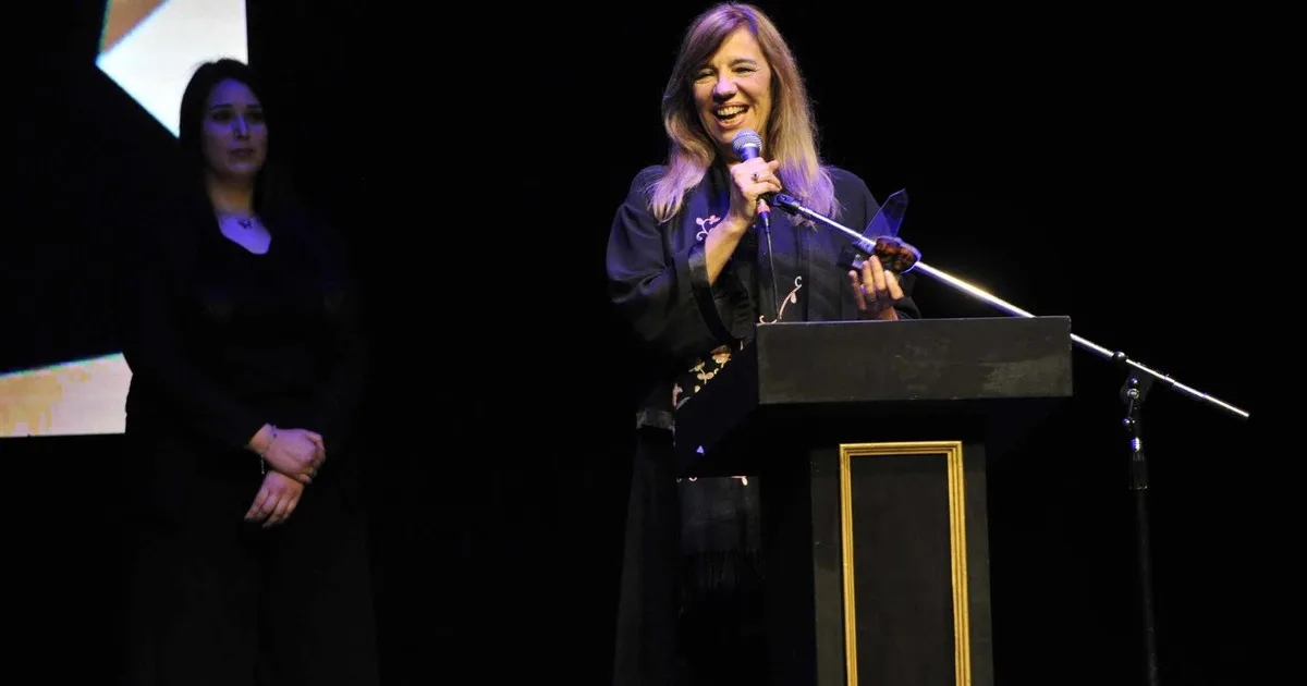 Ingrid Pelicori se alzó con el ACE de Oro en una noche de gala para el teatro
