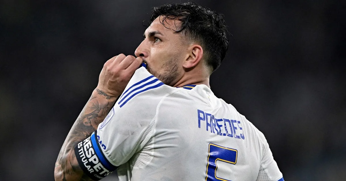 Leandro Paredes brilló en la clasificación de Boca a la final de la Sudamericana