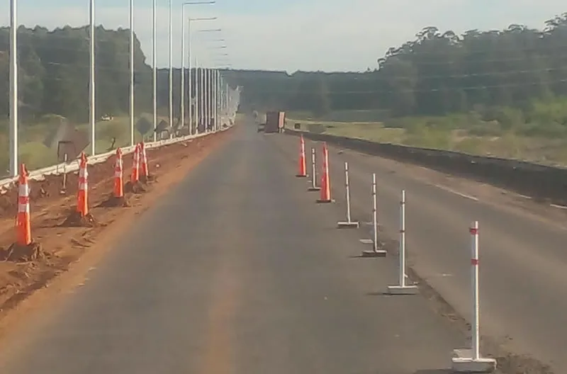 Avanzan las obras de reasfaltado integral en la Ruta Nacional A015