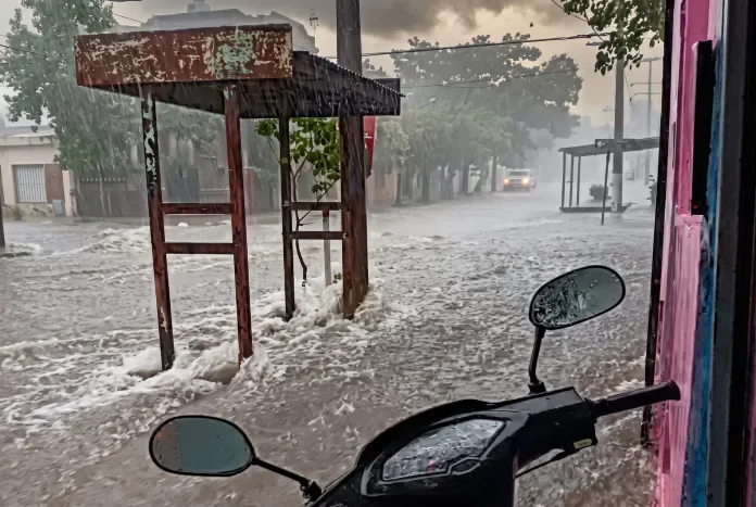 Temporal en La Paz: 45 milímetros de lluvia provocaron inundaciones y daños