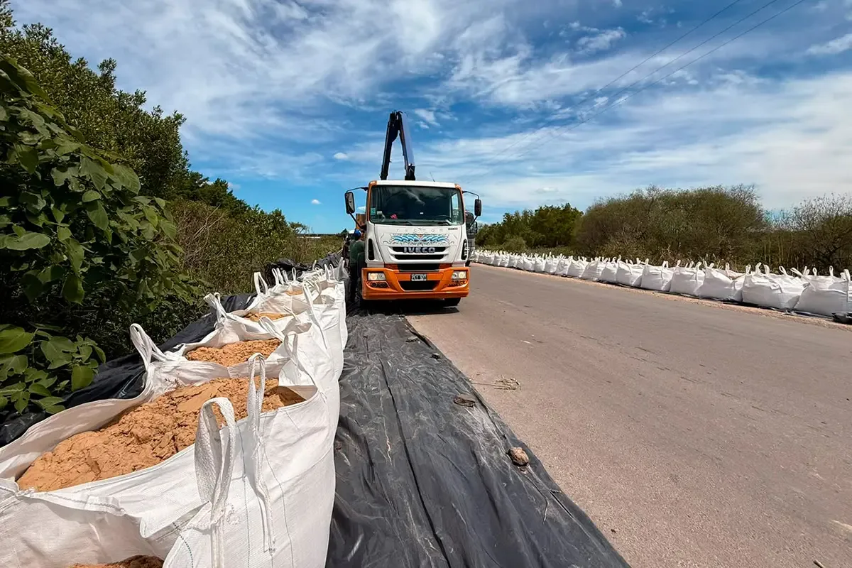 Ibicuy refuerza medidas preventivas ante la inminente crecida del río Paraná