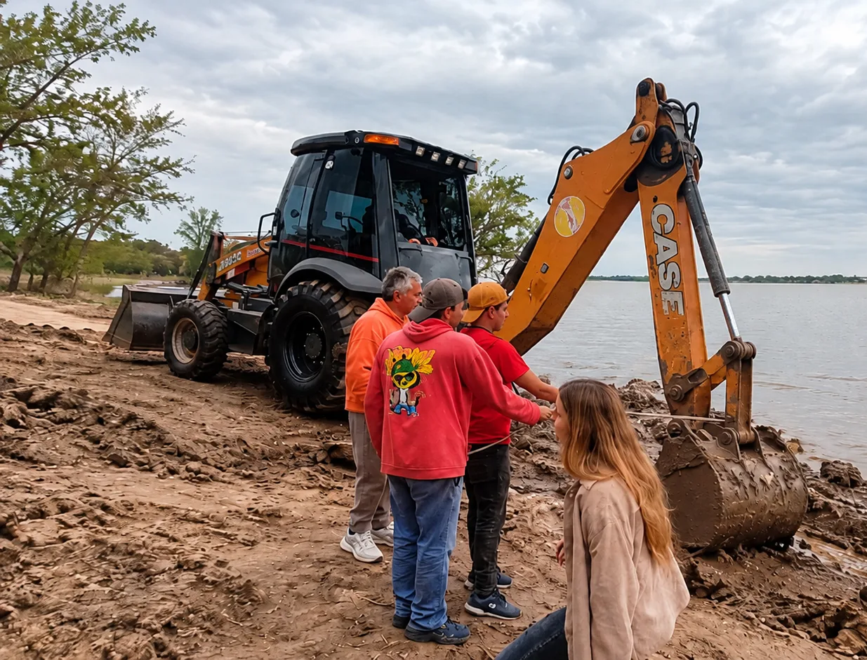 Bajada Grande: piden informes municipales por obras en la costa