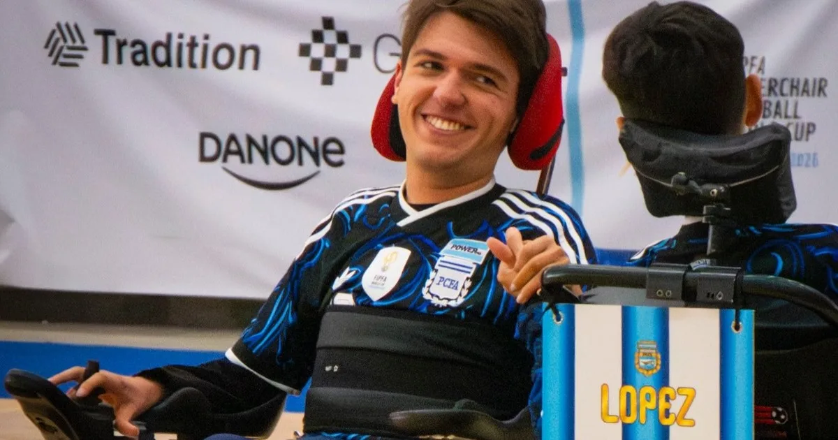 Valentino Zegarelli: el capitán que lideró a la Selección de Powerchair en el Mundial