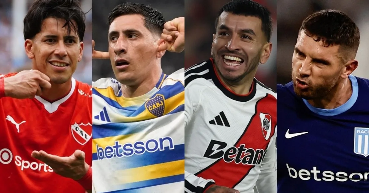 Duelos clave en el fútbol argentino: Independiente recibe a Boca y River enfrenta a Racing