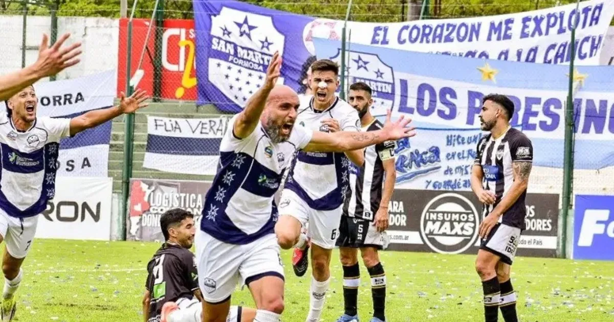 San Martín de Formosa logra un ascenso histórico a la Primera Nacional