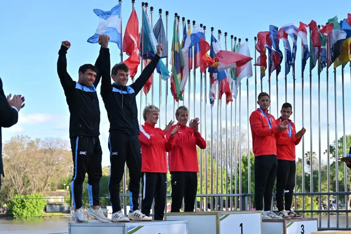 Gualeguaychú cerró el Mundial de Canotaje con una medalla de plata para Argentina
