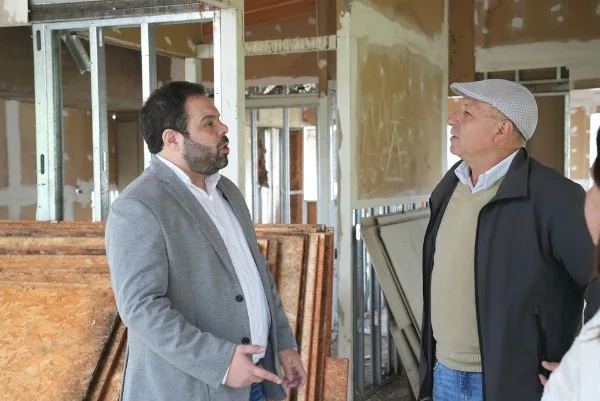 Troncoso supervisó obras y proyectos en General Galarza