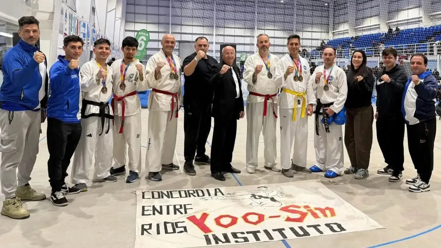 Taekwondistas de Concordia brillaron en el Campeonato Nacional