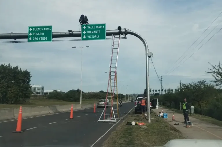 Qué multas aplicarán las nuevas cámaras instaladas en la ruta 11