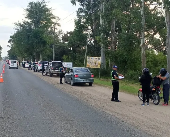 Realizaron controles de tránsito y concientización vial en La Paz