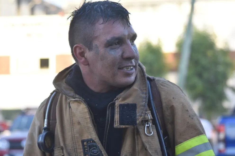 "Si hubo ajuste, acá no lo sentimos", indicó bombero voluntario de Paraná 
