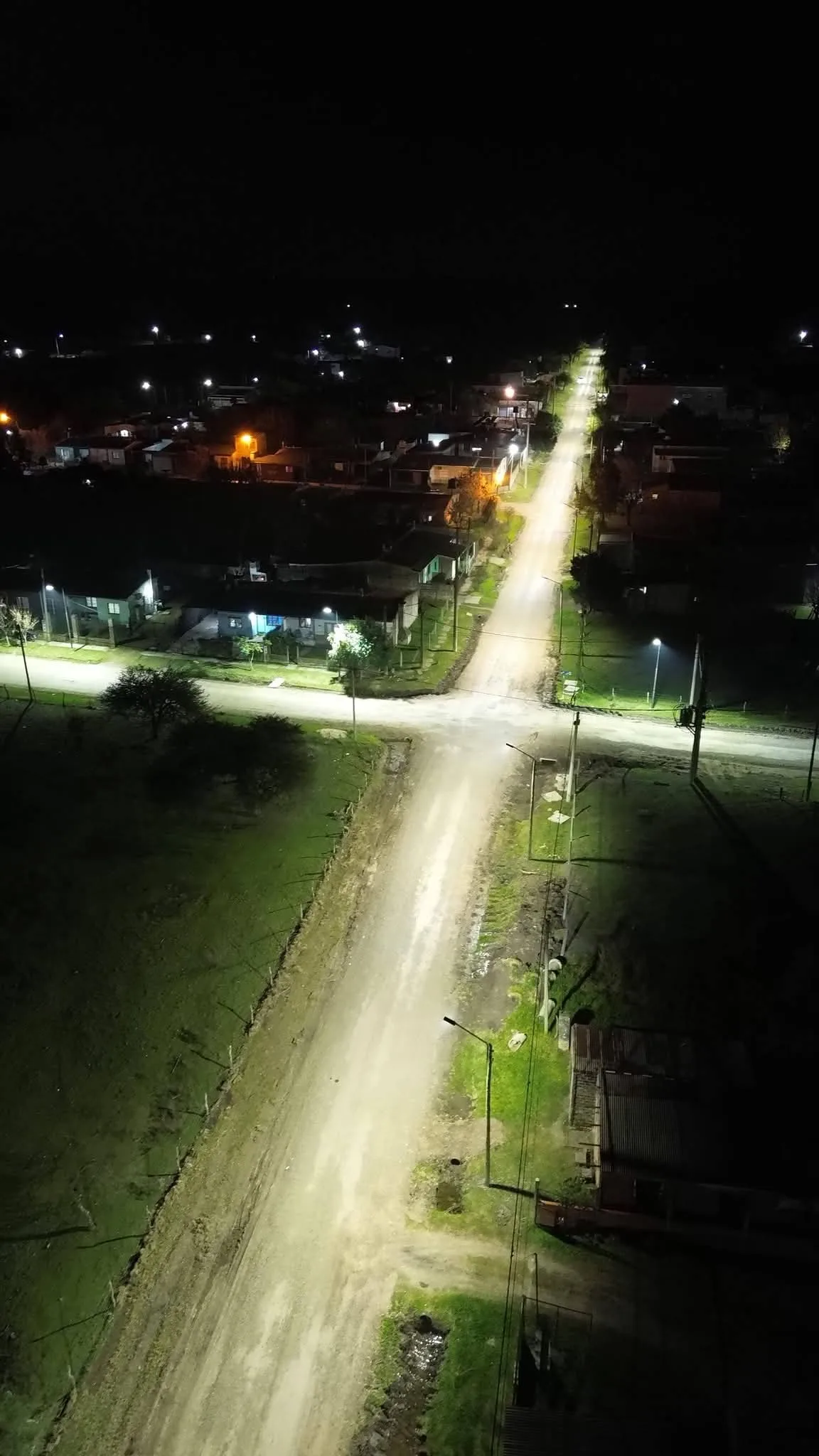San José de Feliciano se transforma con nuevas luminarias LED