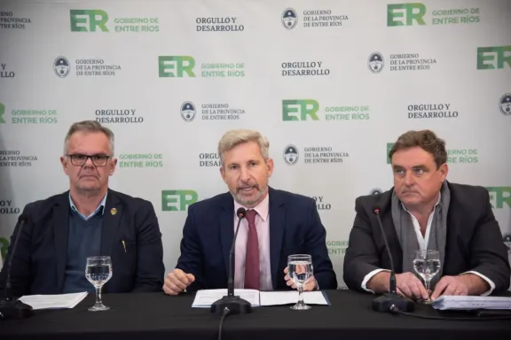 Frigerio anunció el plan de infraestructura vial más importante de los últimos años